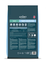 Autarky Grain Free Adult Tasty White Fish and Potato Dry Dog Food - 12kg
