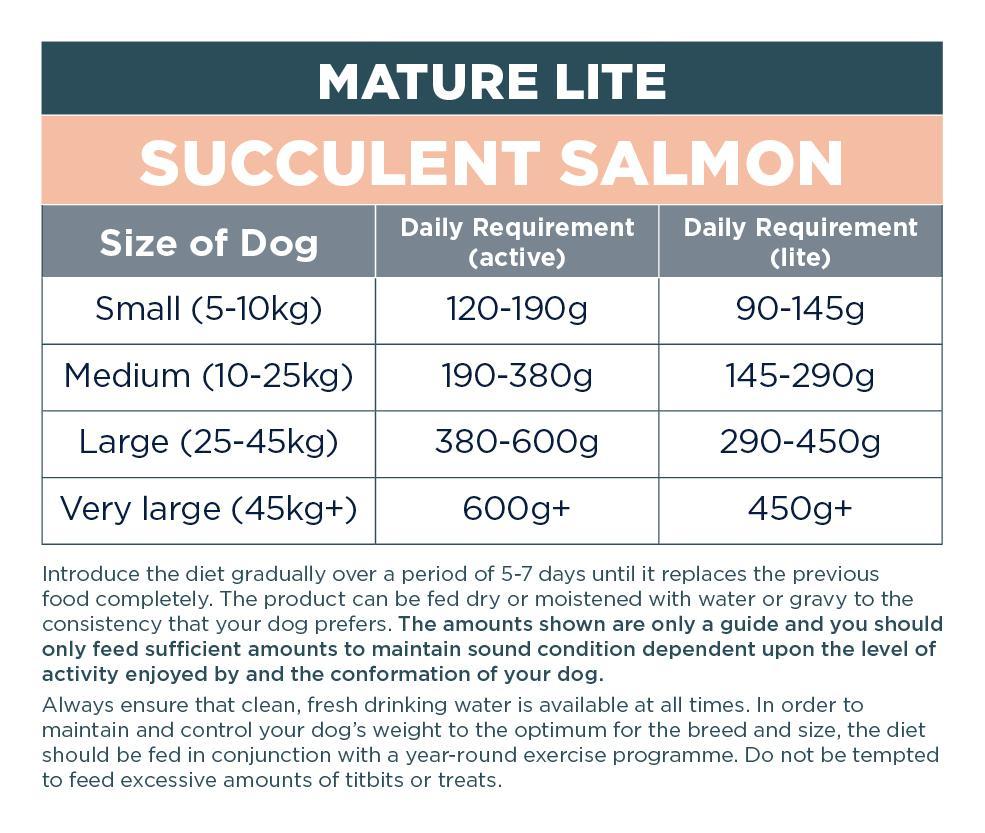 Autarky Mature Lite Succulent Salmon Dry Dog Food - 2kg