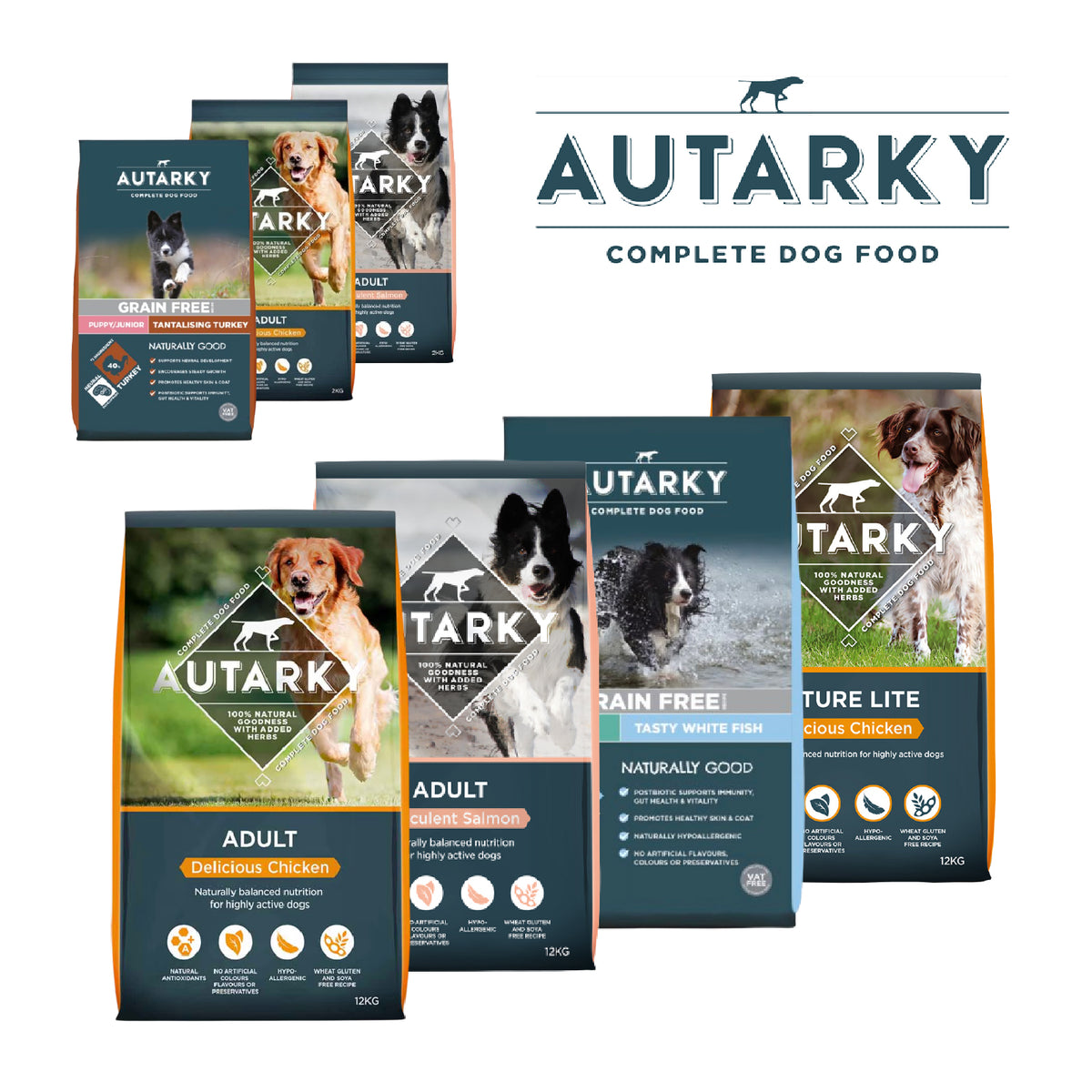 Autarky Grain Free Dry Dog Food – Natural Recipes