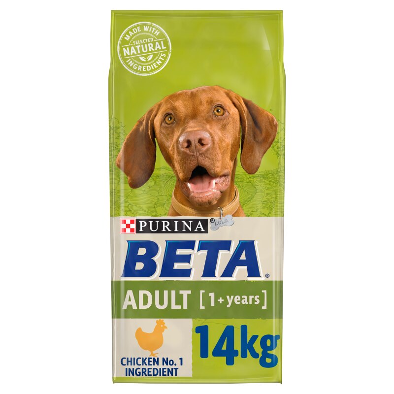 BETA Adult Dry Dog Food with Chicken - 14kg