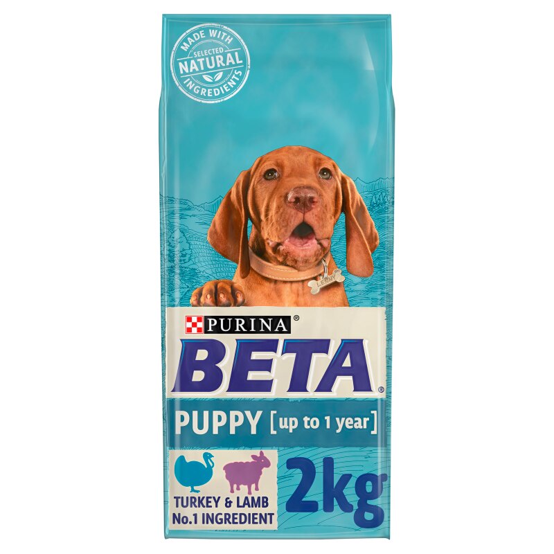 Beta Puppy Turkey and Lamb Dry Dog Food - 2kg