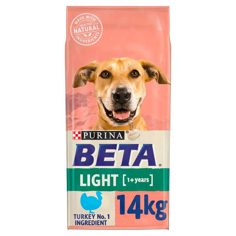 BETA Light Adult Dry Dog Food with Turkey - 14kg