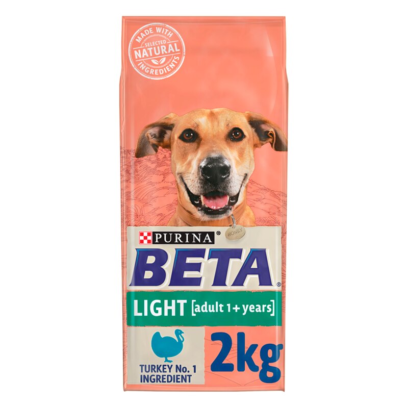 BETA Light Adult Dry Dog Food with Turkey - 2kg