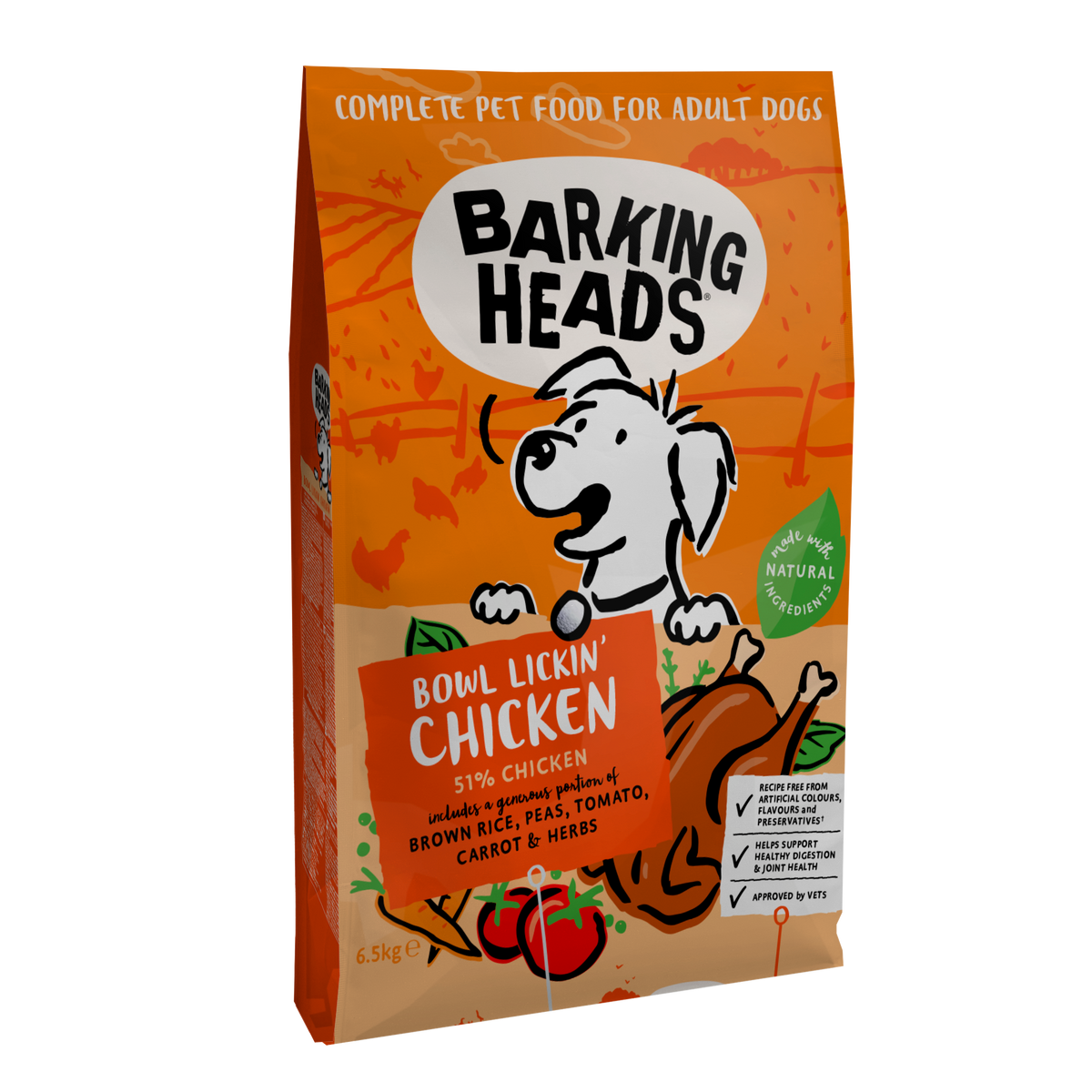 Barking Heads Dry Dog Food – Natural Recipe Selection