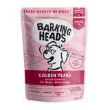 Barking Heads Golden Years Wet Dog Food Pouches - 10x 300g
