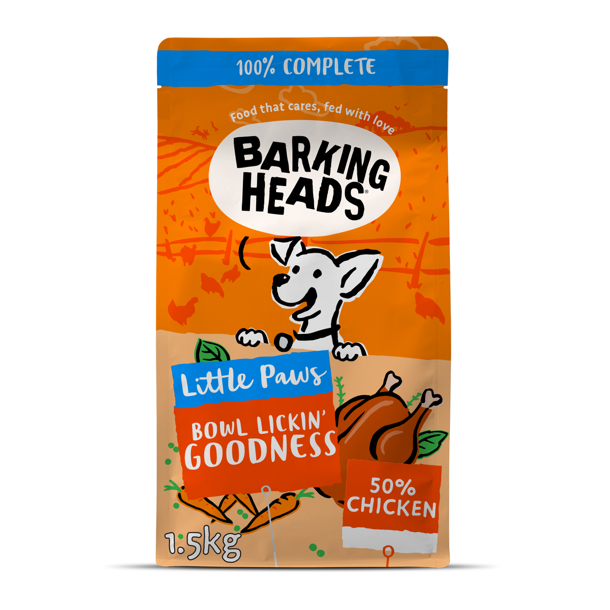 Barking Heads Dry Dog Food – Natural Recipe Selection
