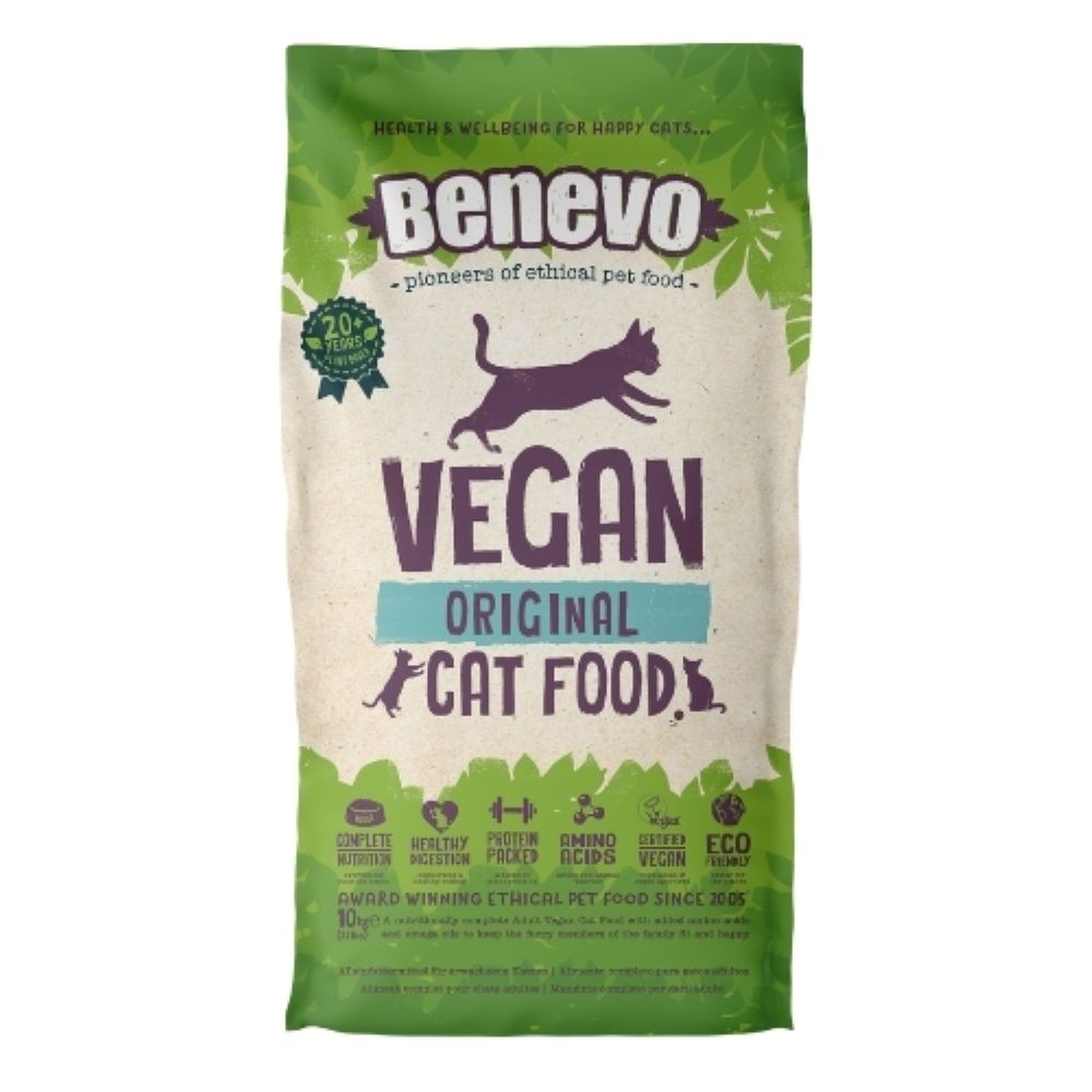 Benevo Vegan Adult Dry Cat Food - 10kg