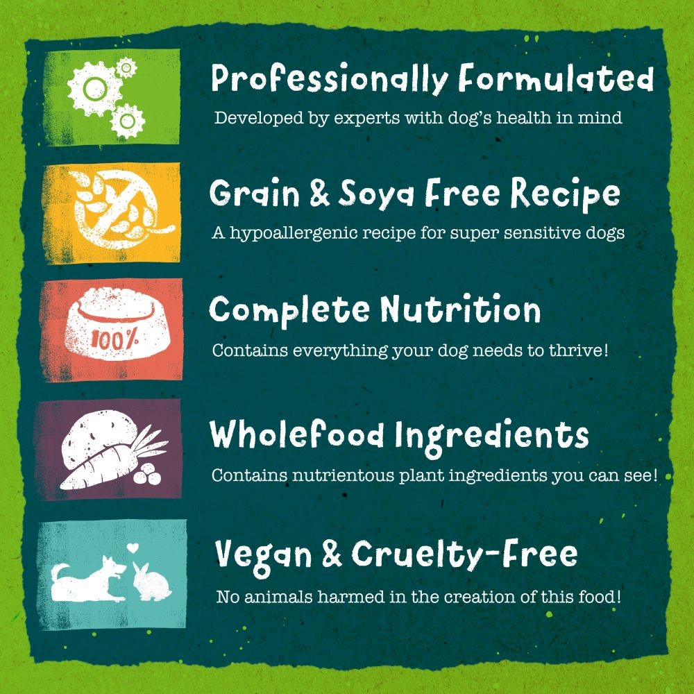 Benevo Vegan Feast Grain Free Wet Dog Food Cans - 12 x 395g