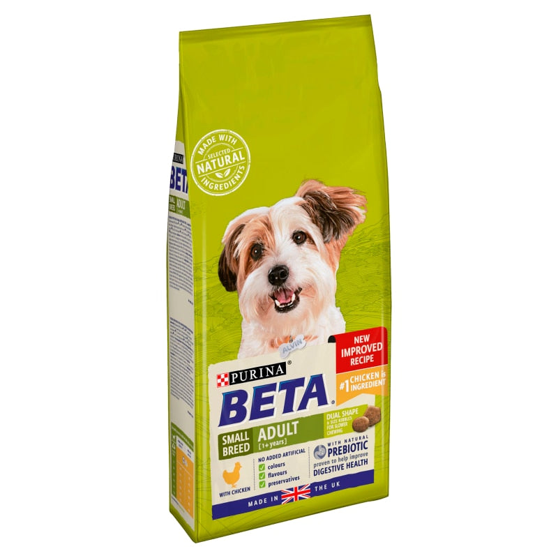 Beta Adult Small Breed Chicken Dry Dog Food - 2kg