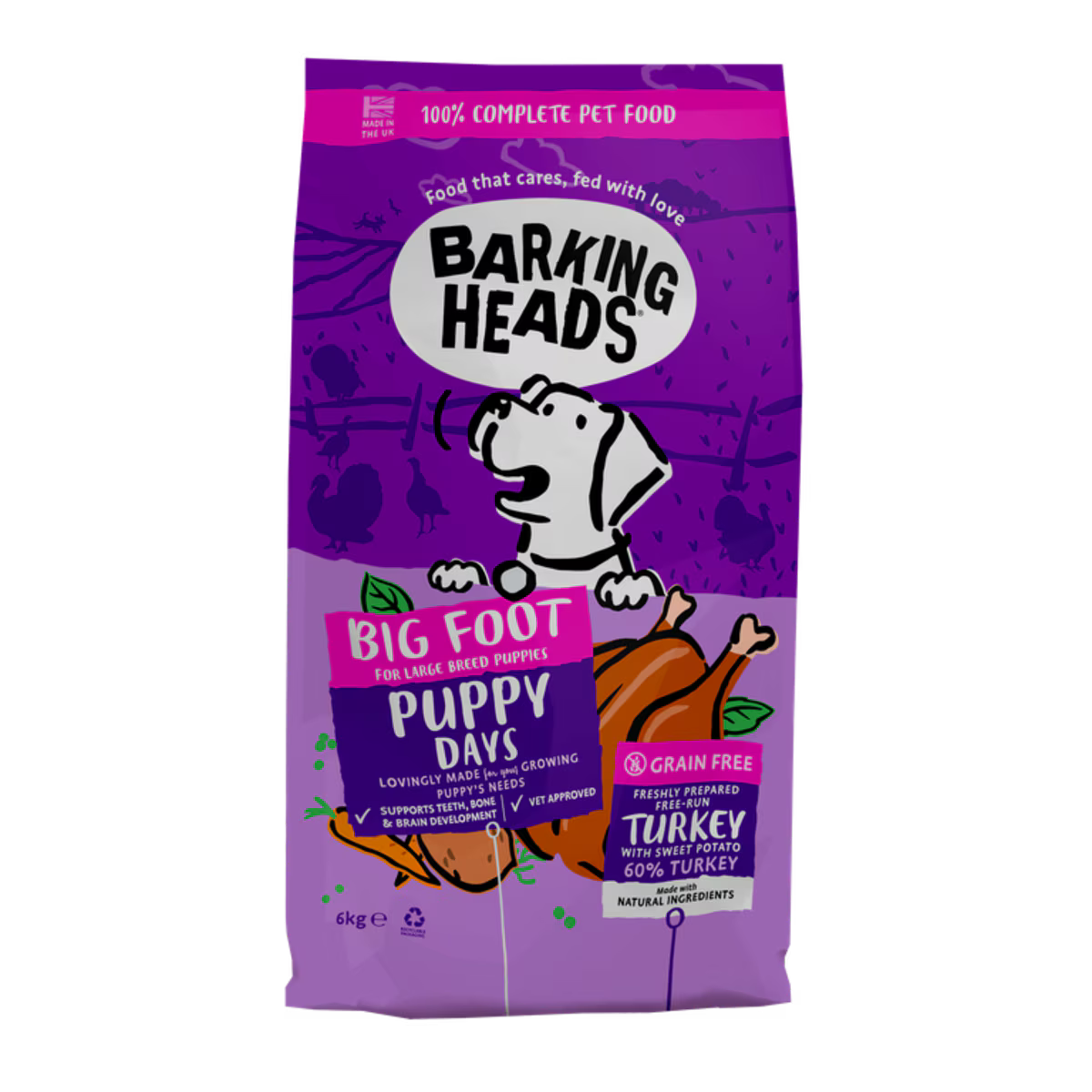 Barking Heads Dry Dog Food – Natural Recipe Selection