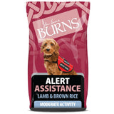 Burns Alert Lamb & Brown Rice Dry Dog Food - 12kg