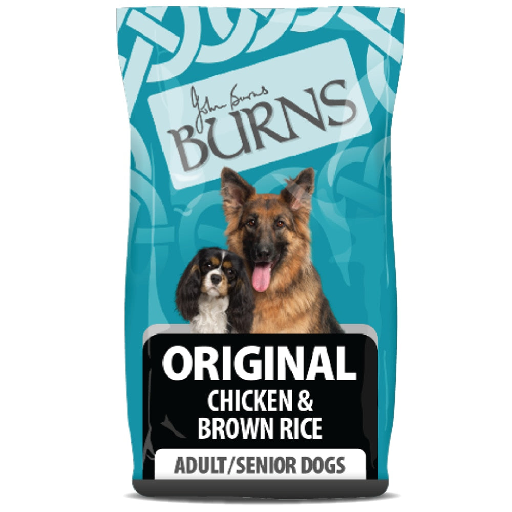 Burns Original Chicken & Brown Rice Dry Dog Food - 12kg