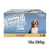 Burns Lamb Bumper Box Wet Dog Food Trays - 16 x 395g