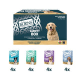 Burns Mixed Bumper Box Wet Dog Food Trays- 16 x 395g