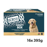 Burns Mixed Bumper Box Wet Dog Food Trays- 16 x 395g