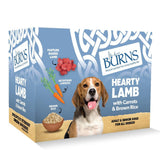 Burns Hearty Lamb with Carrots and Organic Brown Rice Wet Dog Food Trays - 6 x 395g