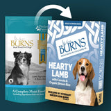 Burns Hearty Lamb with Carrots and Organic Brown Rice Wet Dog Food Trays - 12 x 150g