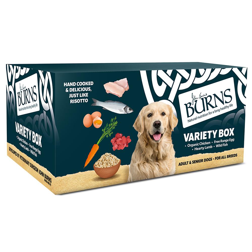Burns Variety Box Wet Dog Food Trays - 12 x 150g
