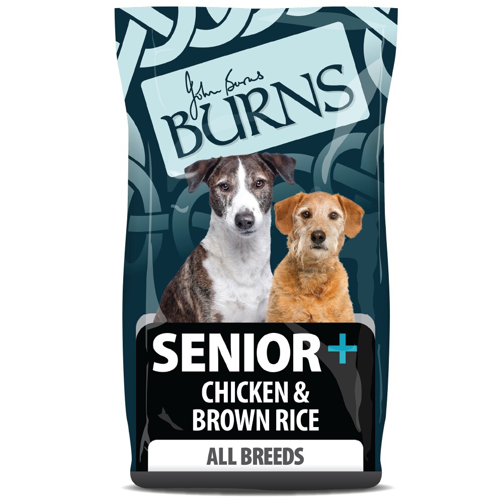 Burns Senior Chicken & Brown Rice Medium & Large Breed Dry Dog Food - 2kg