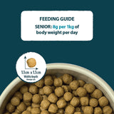 Burns Senior Chicken & Brown Rice Medium & Large Breed Dry Dog Food - 2kg