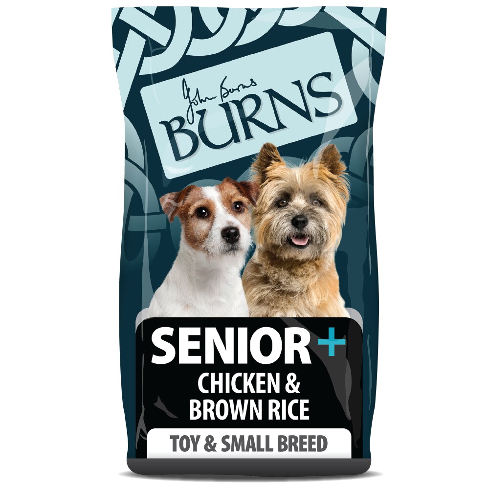 Burns Senior Chicken & Brown Rice Small Breed Dry Dog Food - 6kg