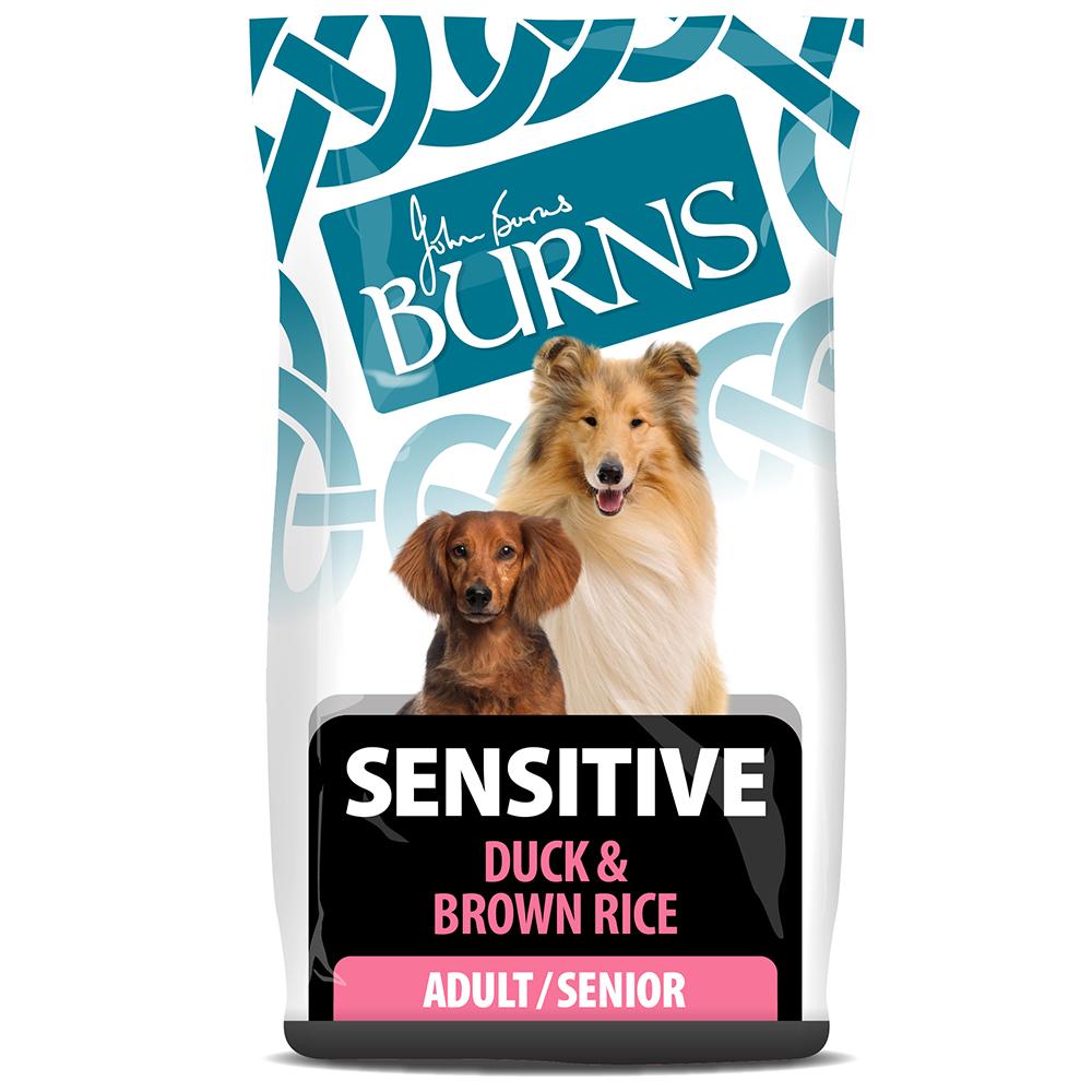 Burns Sensitive Duck & Brown Rice Dry Dog Food - 12kg