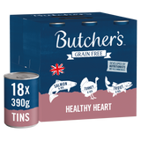 Butchers Healthy Heart Wet Dog Food Cans -  18 x 390g