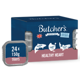 Butchers Healthy Heart Wet Dog Food Trays - 24 x 150g