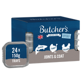 Butcher's Joint & Coat Wet Dog Food Trays - 24x150g