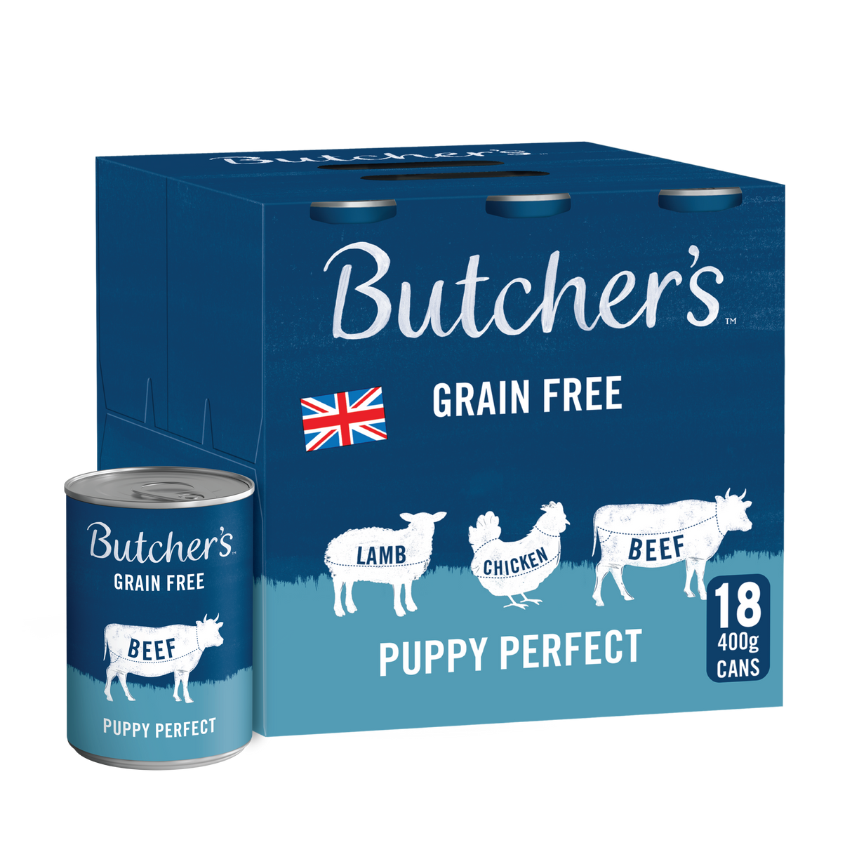 Butchers Puppy Perfect Wet Puppy Food Cans - 18 x 400g