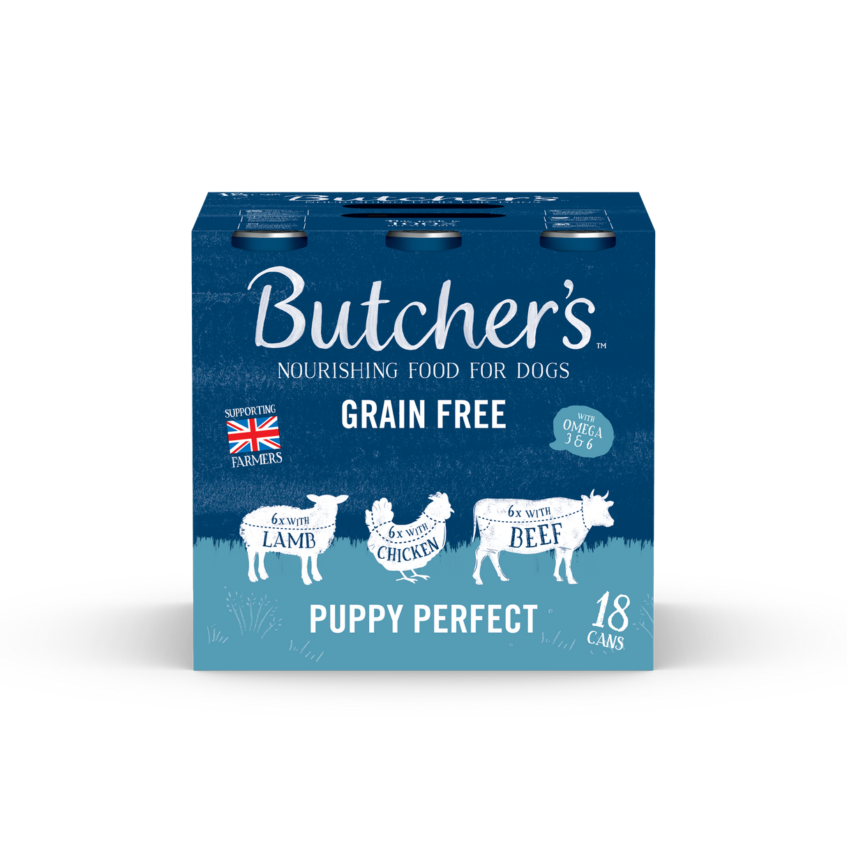 Butchers Puppy Perfect Wet Puppy Food Cans - 18 x 400g