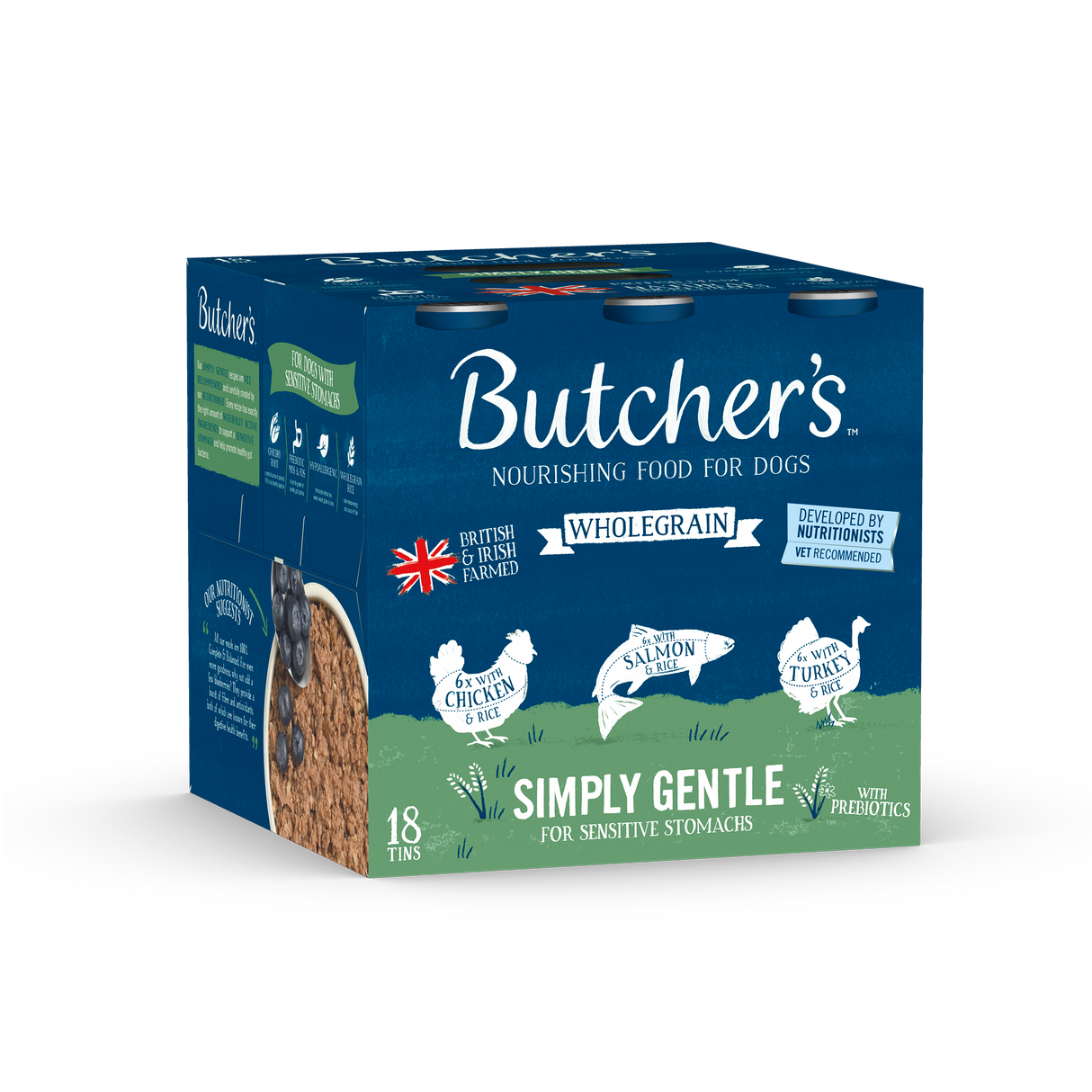 Butchers Simply Gentle Wet Dog Food Cans - 18 x 390g