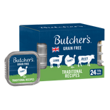 Butchers Traditional Recipes Wet Dog Food Trays - 24 x 150g