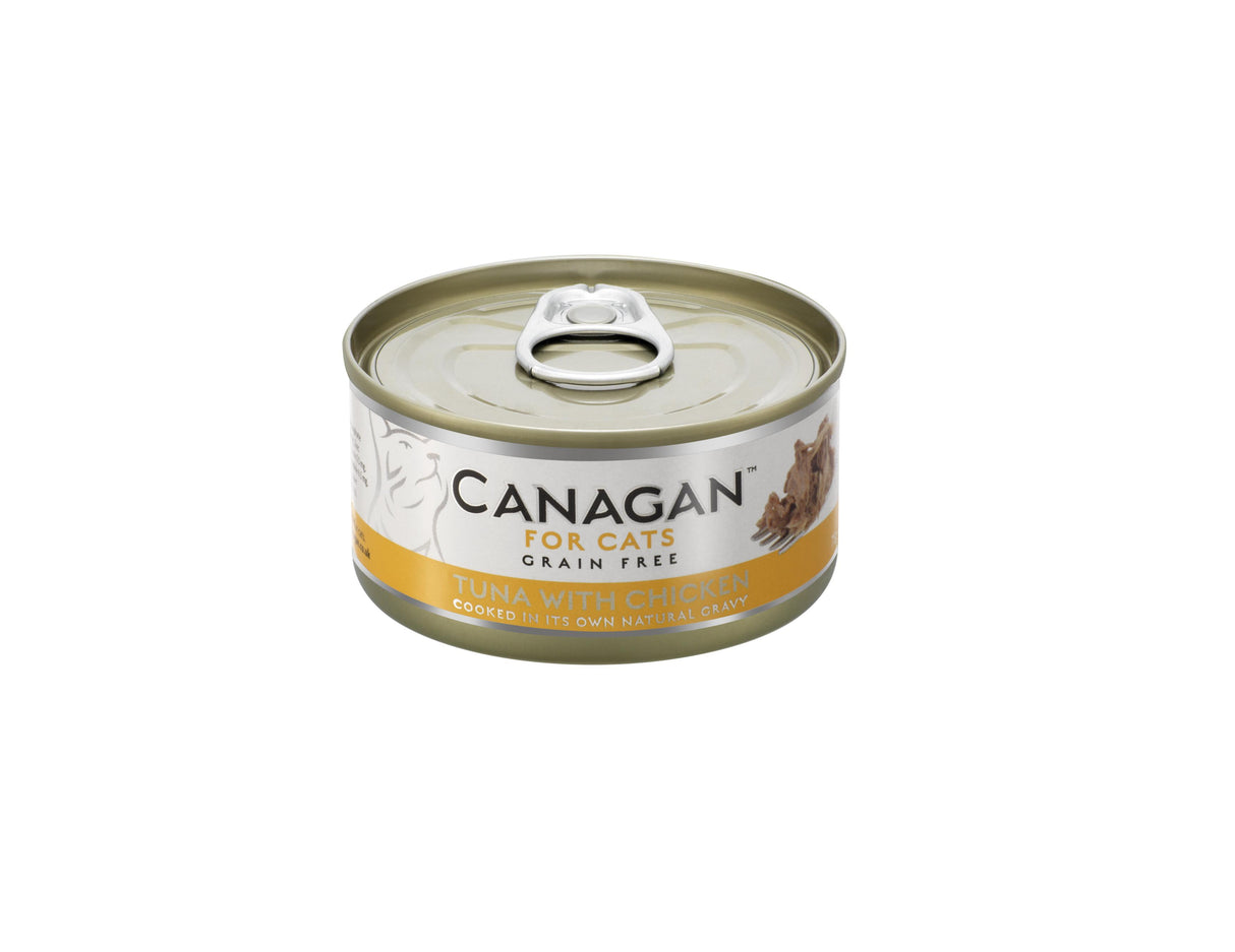 Canagan Tuna With Chicken Wet Cat Food Tins - 12 x 75g