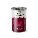 Canagan Grain-Free Country Game Wet Dog Food Tins - 6 x 400g