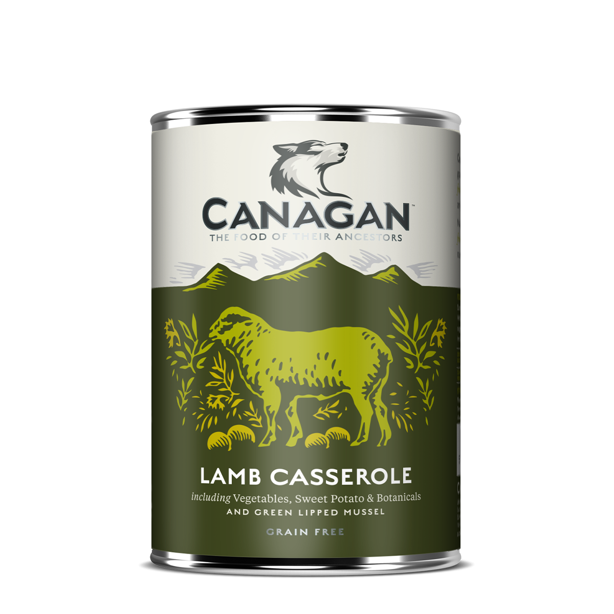 Canagan Grain-Free Lamb Casserole Wet Dog Food Tins- 6 x 400g