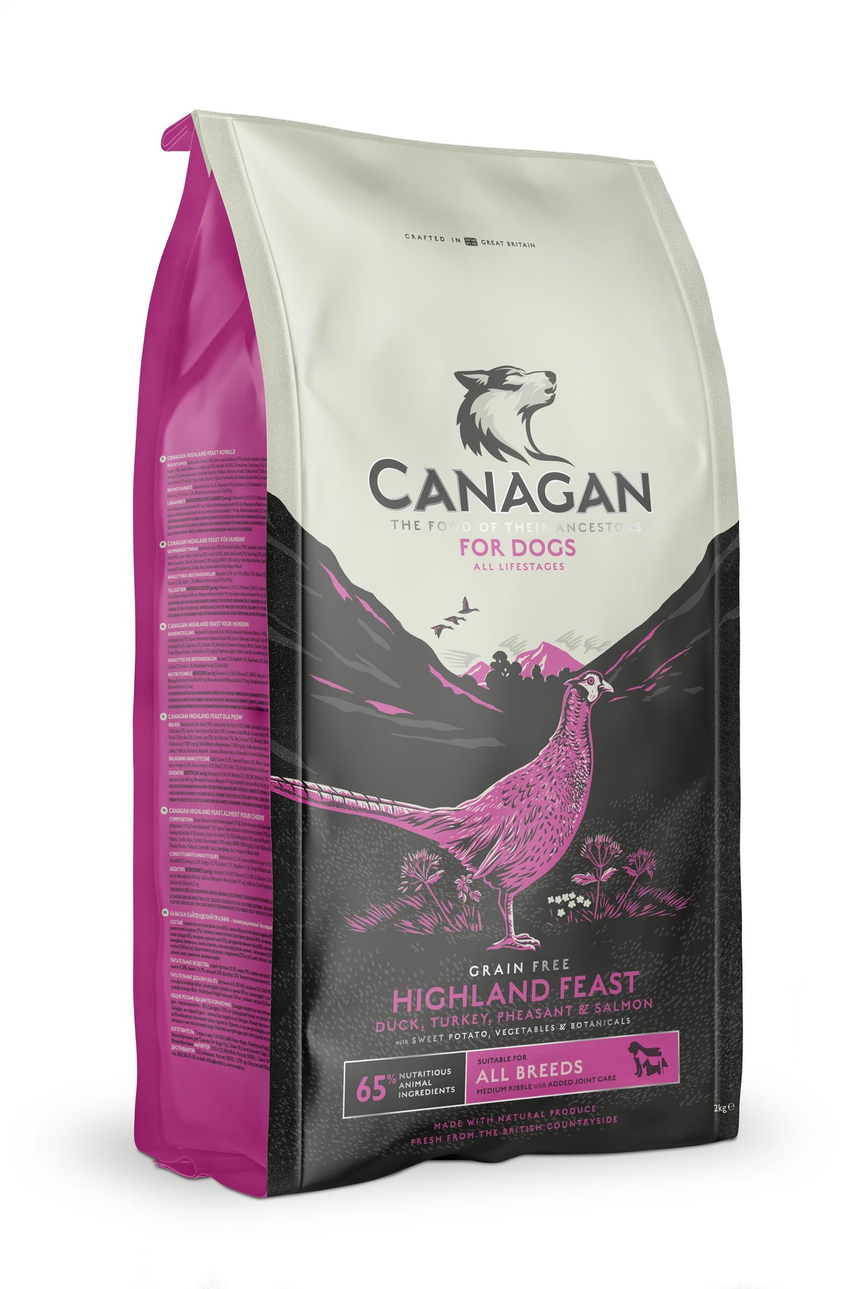 Canagan Highland Feast Dry Dog Food - 6kg