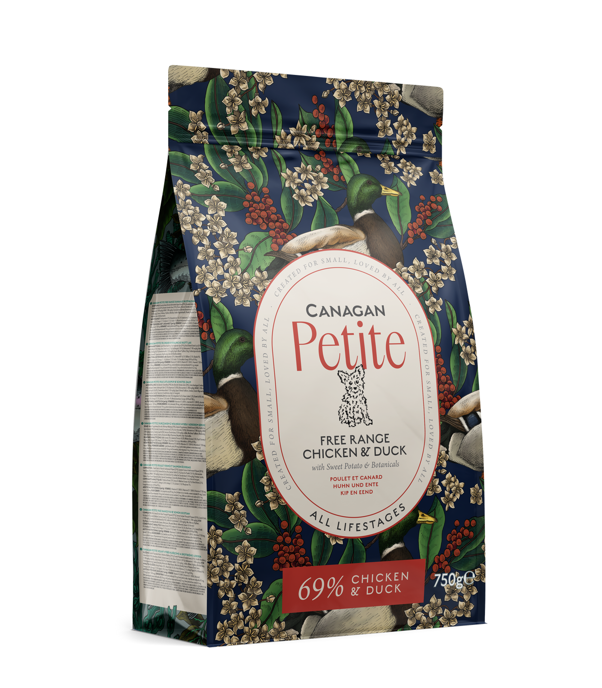Canagan Petite Chicken & Duck Dry Dog Food- 1.5kg