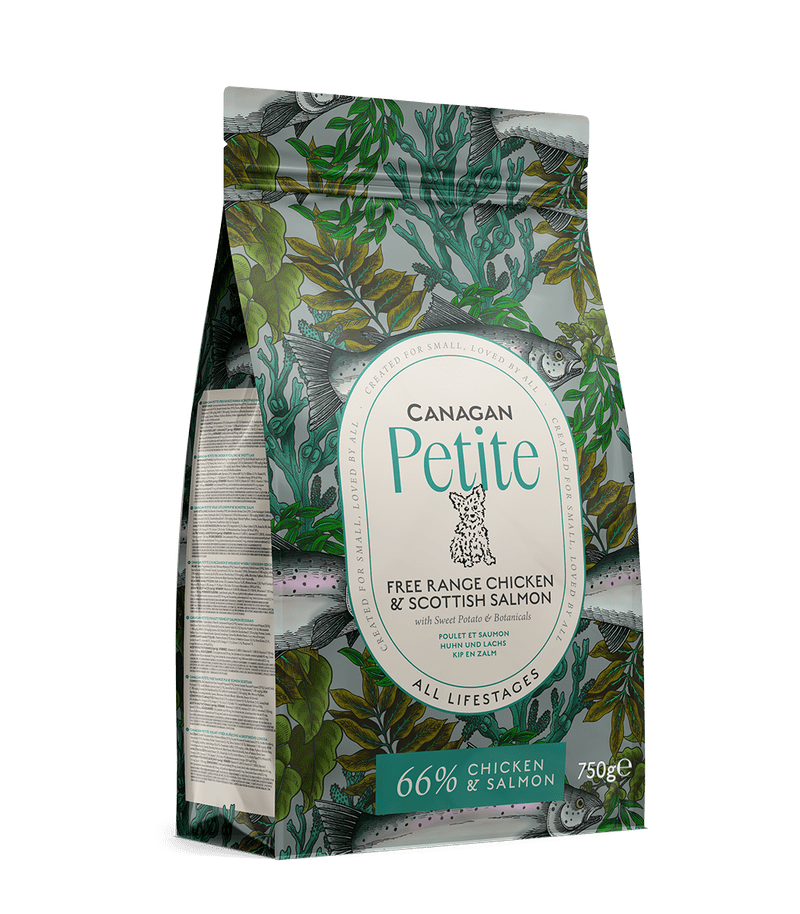 Canagan Petite Chicken and Salmon Dry Dog Food - 750g