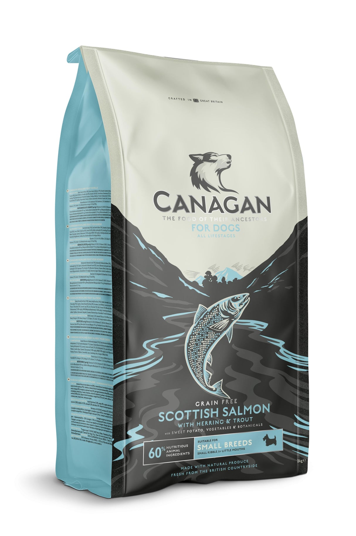 Canagan Small Breed Scottish Salmon Dry Dog Food -2kg