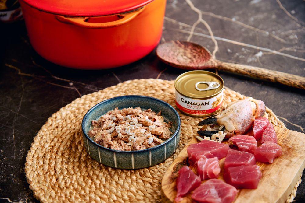 Canagan Tuna & Crab Grain Free Wet Cat Food Tins - 12 x 75g
