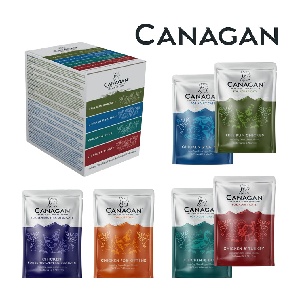 Canagan Wet Cat Food – Pouches Collection