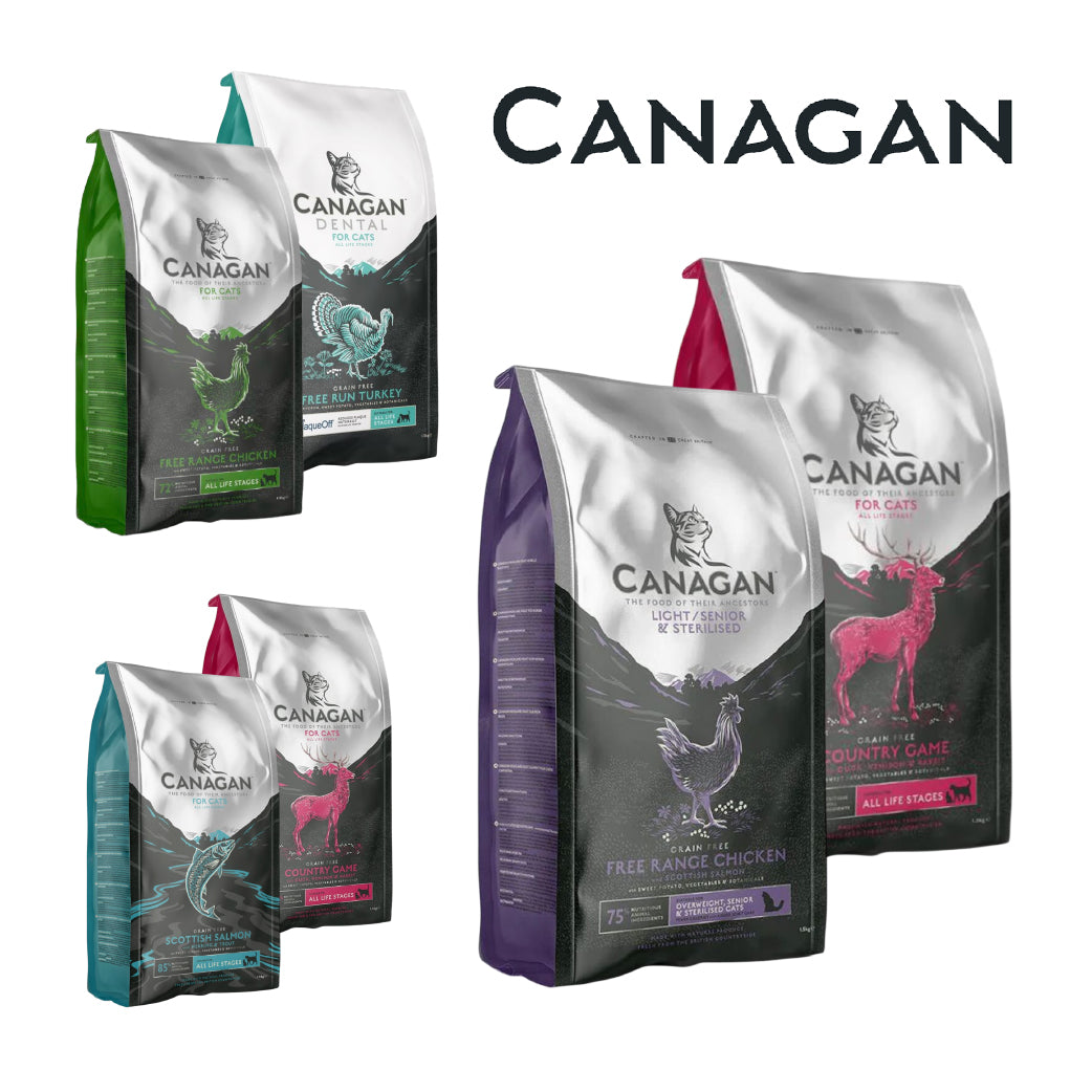 Canagan Dry Cat Food – Free-Run, Country Game & Salmon Recipes