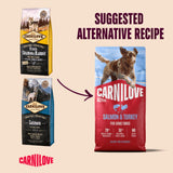 Carnilove Active Salmon & Turkey Adult Dry Dog Food - 1.5kg