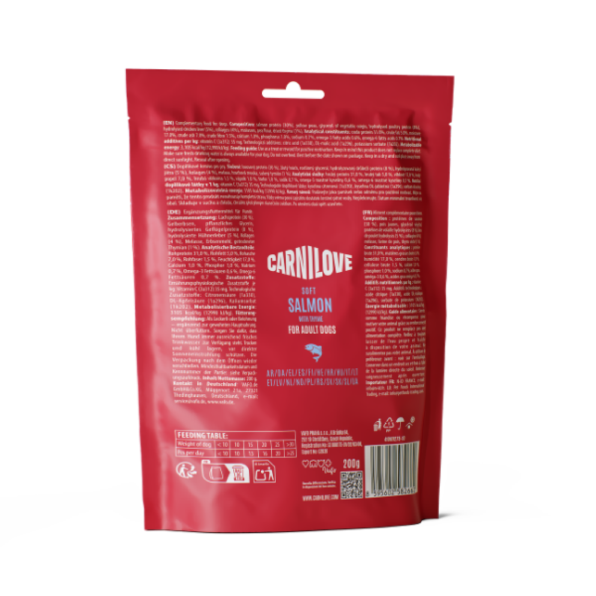 Carnilove Carp with Thyme Soft Dog Treats - 200g