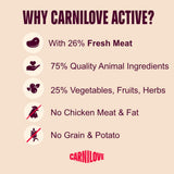 Carnilove Active Duck & Pheasant Sterilised Adult Dry Cat Food – 2kg