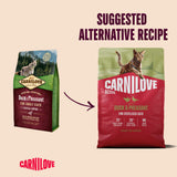 Carnilove Active Duck & Pheasant Sterilised Cat Adult Dry Food – 400g