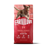 Carnilove Active Venison, Reindeer & Wild Boar Adult Dry Dog Food - 1.5kg