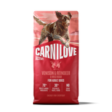 Carnilove Active Venison, Reindeer & Wild Boar Adult Dry Dog Food - 12kg