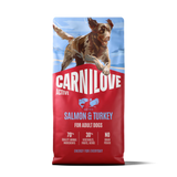 Carnilove Active Salmon & Turkey Adult Dry Dog Food – 12kg